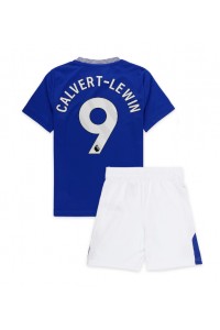 Fotbalové Dres Everton Dominic Calvert-Lewin #9 Dětské Domácí Oblečení 2024-25 Krátký Rukáv (+ trenýrky)